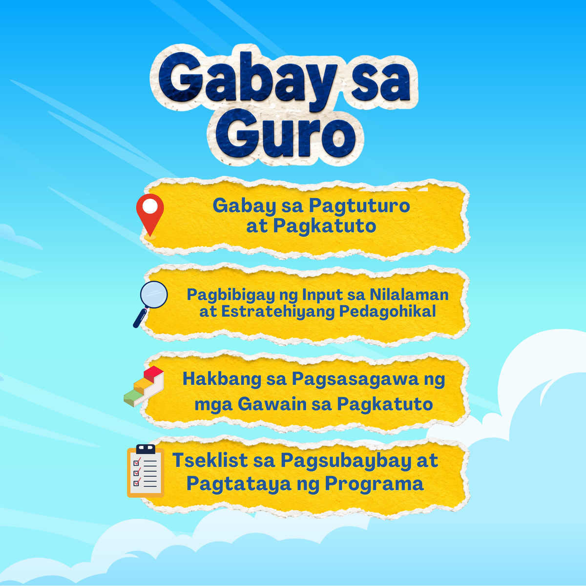 Hagdan sa Pagbasa at Literasi (Key Stage 1 - Hagdan A-D)